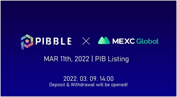 피블 "11일 피블코인 MEXC 상장…내주 P2E 게임 서비스"