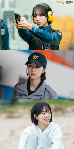 'Rookie Cops' Chae Soo-bin’s behind-the-scenes photos