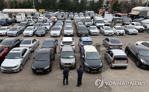 Gov't allows large firms to advance into used car market