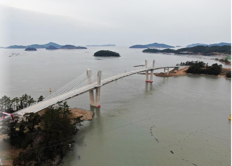 진도군, 조도면 하조-나배도 해상 교량 개통