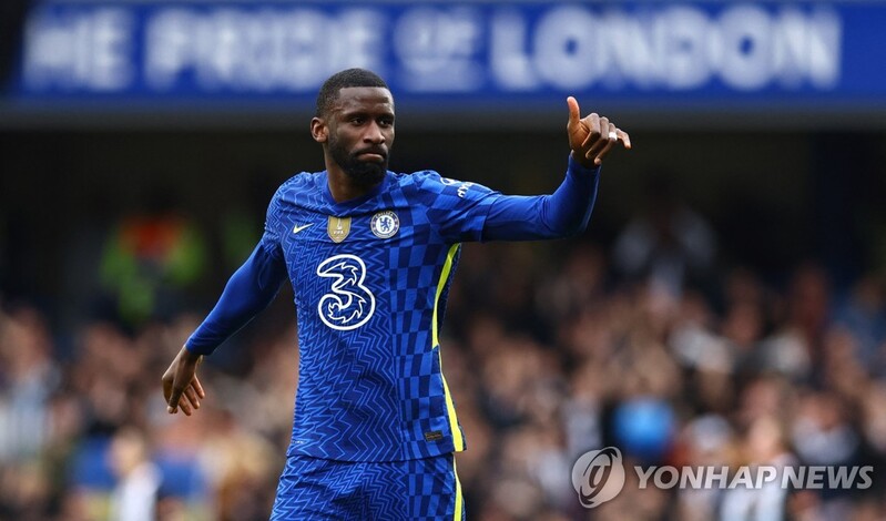 EPL에서 가장 빠른 선수는 뤼디거…최고 시속 36.7㎞