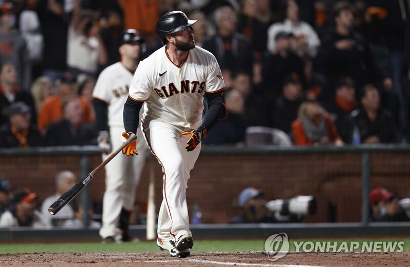 '삼성 출신' 러프, 샌프란시스코와 3년 최대 116억원 연장 계약