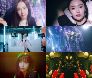 PURPLE KISS Park Ji-eun·Na Go-eun·Ireh's individual teaser videos for 'memeM'