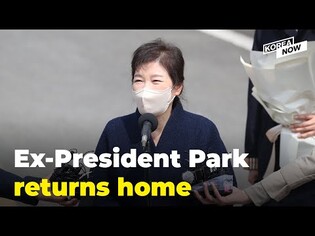 Ex-President Park Geun-hye returns home after spending 5 years in prison