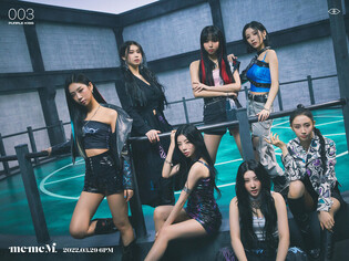PURPLE KISS' group concept photo for 'memeM'