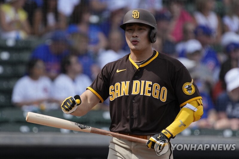 '2타수 1안타' 김하성, MLB 시범경기 타율 0.400…러프도 2안타