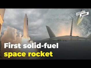 S.Korea successfully test-fires solid-fuel space rocket