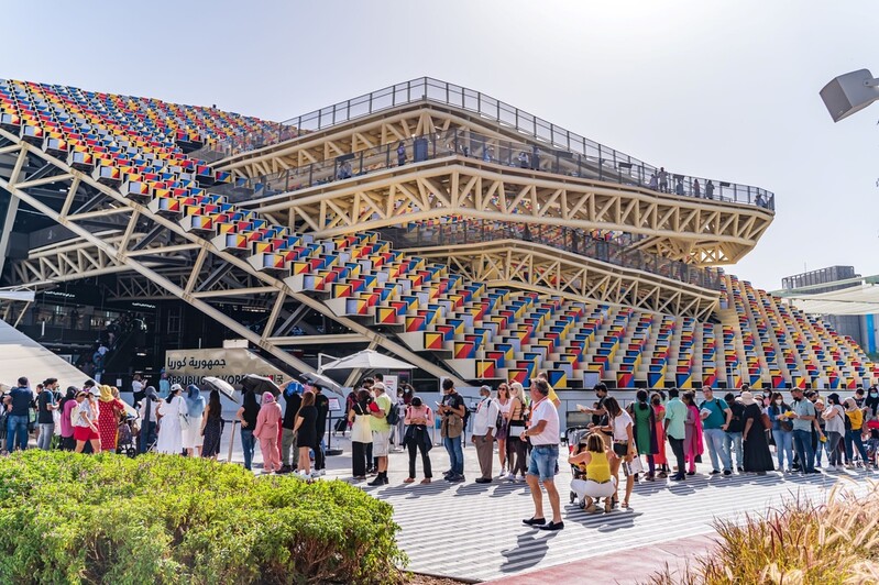 두바이엑스포 성황리 폐막…182일간 110만명 한국관 찾아