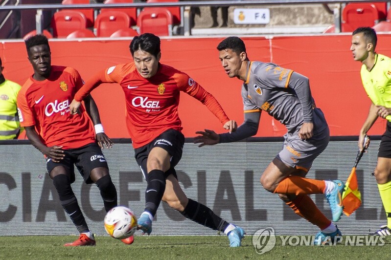 이강인, 새 감독 데뷔전 교체 출전…마요르카는 리그 7연패 수렁