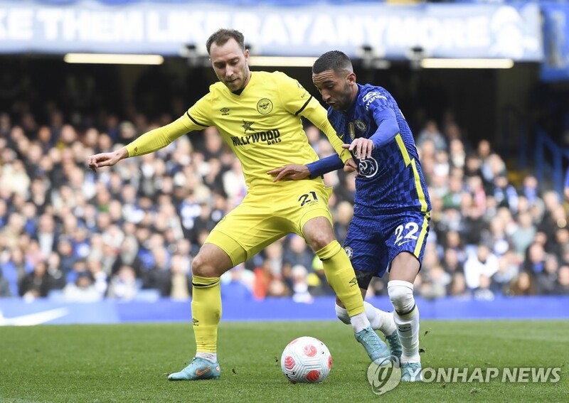 에릭센, EPL 복귀포도 '쾅'…첼시전 4-1 완승 견인