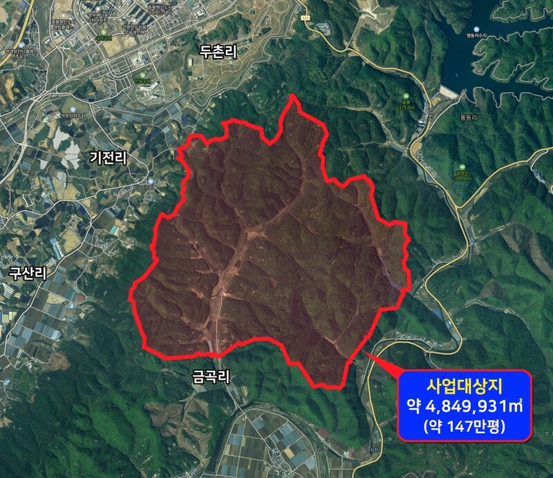 진천 초평 복합관광단지 조성사업, 충북권 관광개발계획에 반영