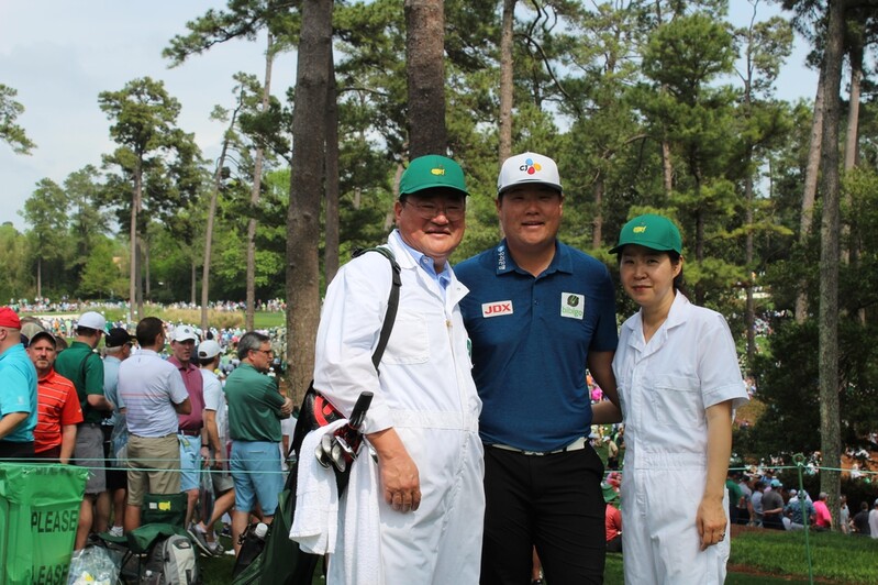 3년 만에 열린 마스터스 파3 콘테스트 '악천후로 파행'(종합)