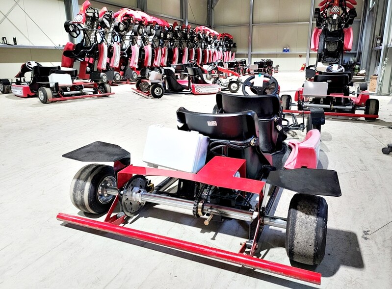 태양의 후예 촬영지 태백 통리탄탄파크 카트 10대 중 7대 창고에