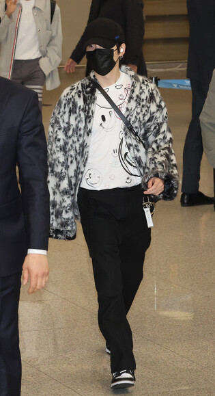 BTS arrives in South Korea
