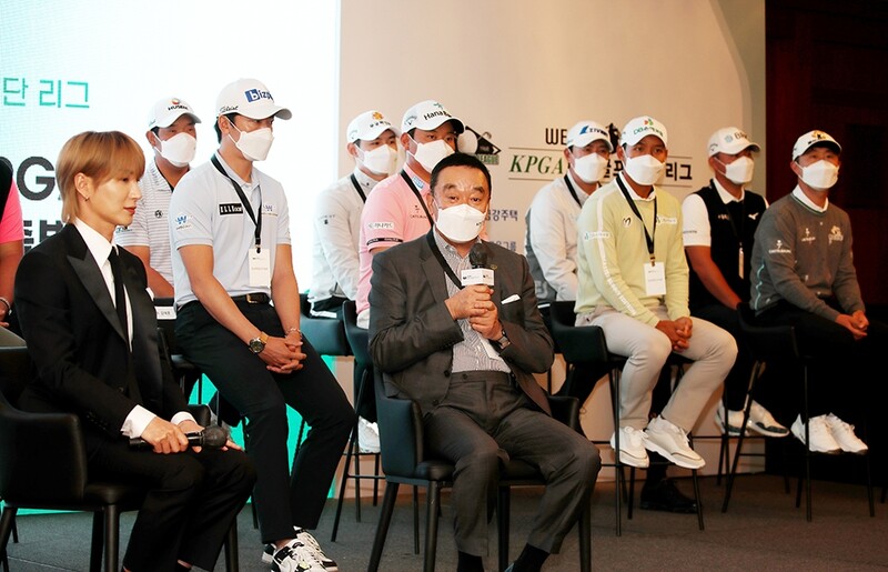 KPGA, 팀 순위도 가린다…'프로골프 구단 리그' 출범