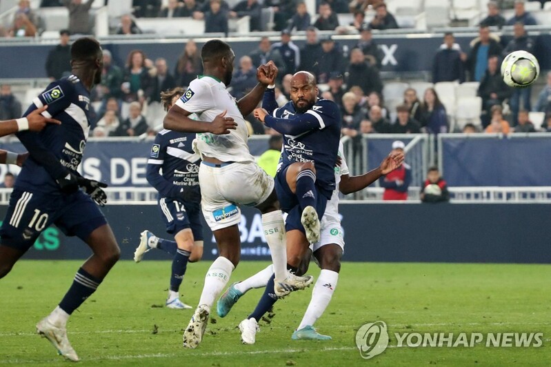 황의조 결장한 보르도, 생테티엔과 2-2 무승부…여전히 강등권