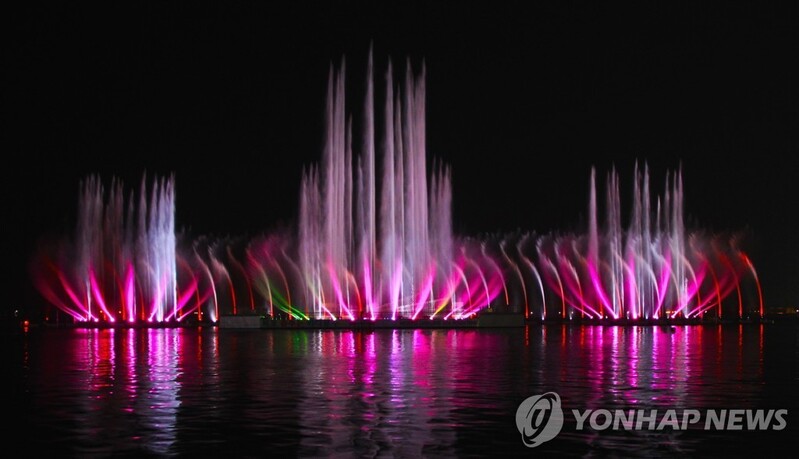 목포 춤추는 바다분수, 22일 올해 첫 공연