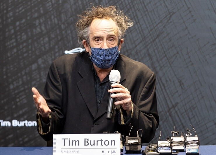 미술작품 갖고 한국 온 팀 버튼 "어린이들이 그림에 영감 받길"