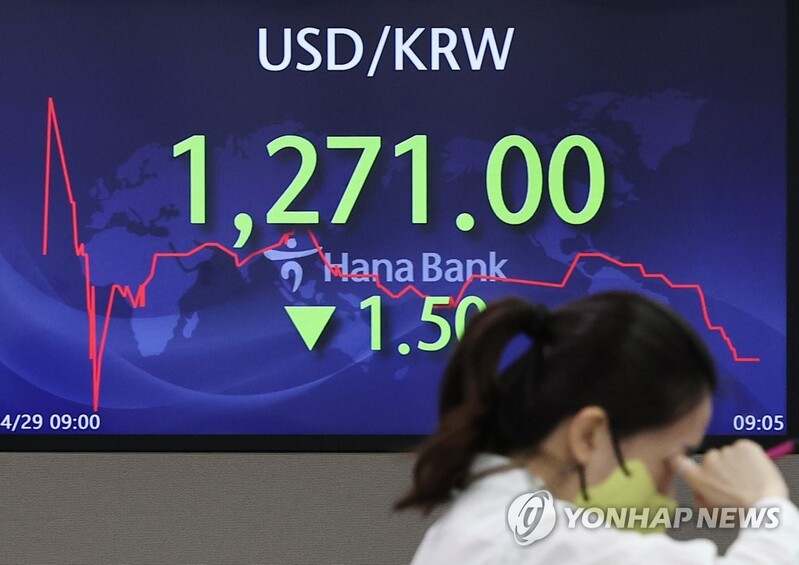 (LEAD) Won rebounds sharply on verbal intervention, stock advance