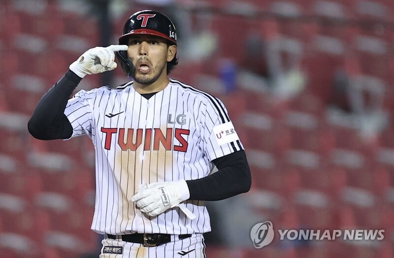 LG Twins demote ex-MLB player Ruiz to minors