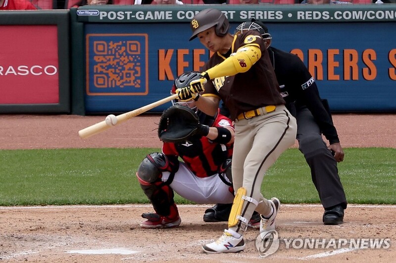 As only active S. Korean big leaguer, Padres' Kim Ha-seong showing life at plate