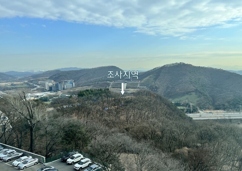 파주 오두산성서 통일신라 때 축조된 내성벽 확인