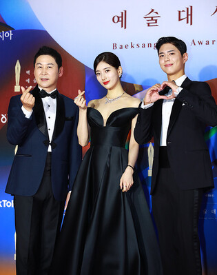 Three emcees of 58th Baeksang Arts Awards