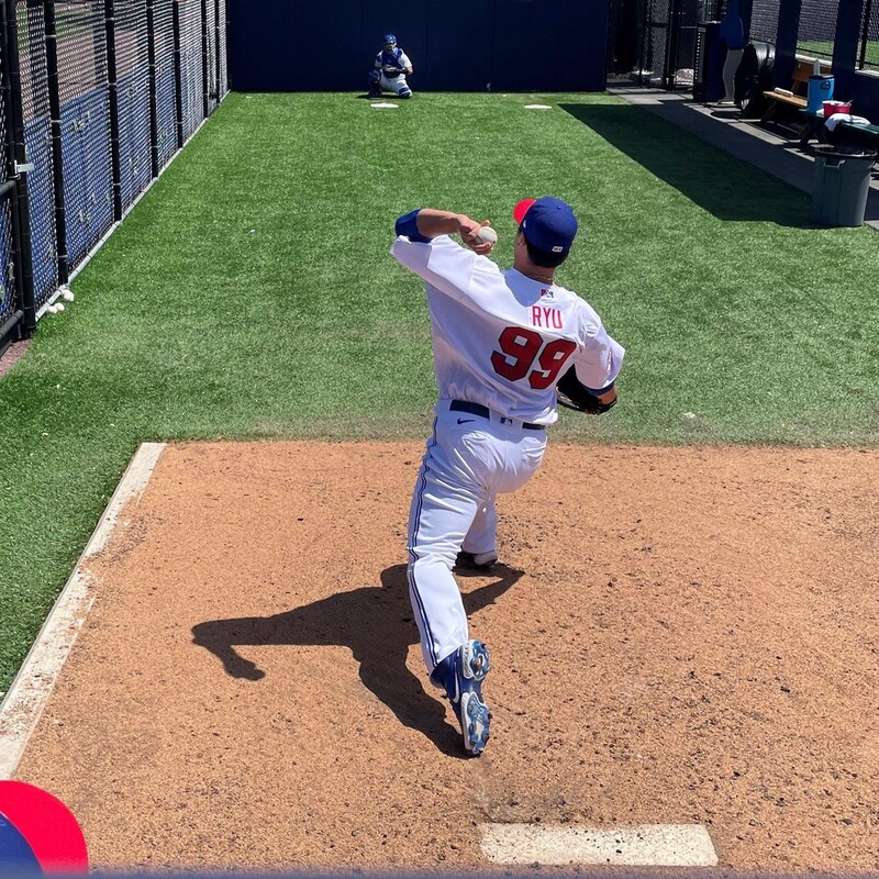 류현진, 마이너리그 재활 등판서 4이닝 5실점…투구수 74개