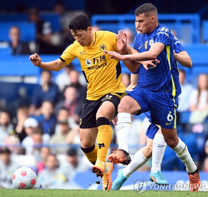 '황희찬 교체 출전' 울버햄프턴, 첼시와 극적인 무승부