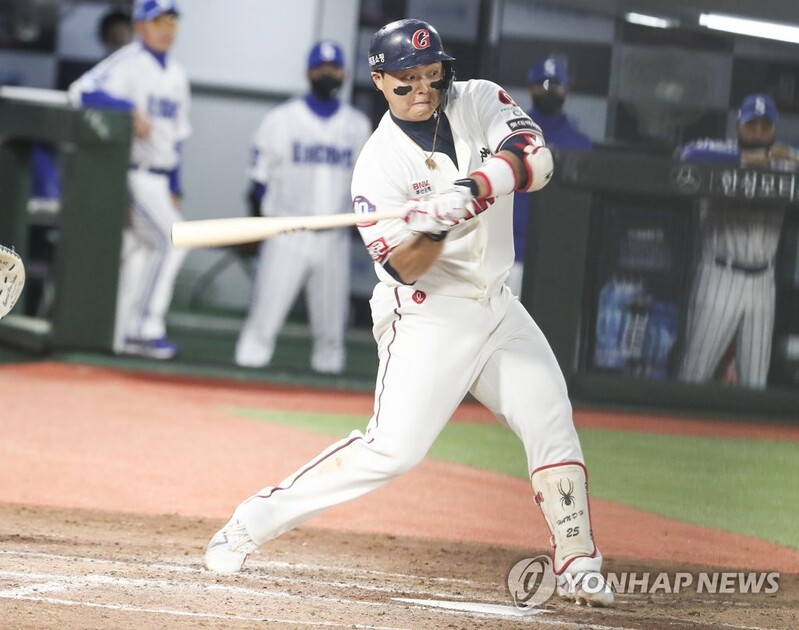 Giants' slugger Han Dong-hui named KBO's top player for April