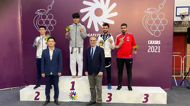 태권도 이학성, 데플림픽 3연패…한국, 금메달 3개 추가