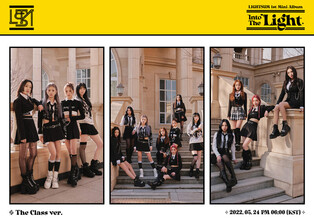 LIGHTSUM's first concept photo for first mini album 'Into The Light'
