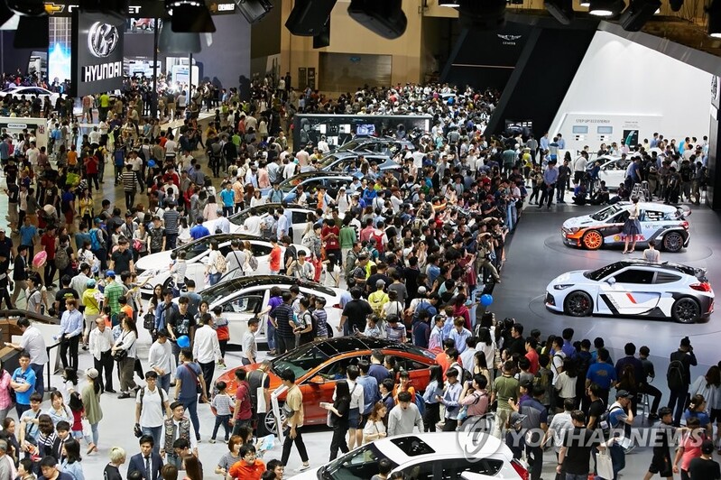 4년 만에 열리는 부산국제모터쇼, 완성차 업체 외면에 '비상'