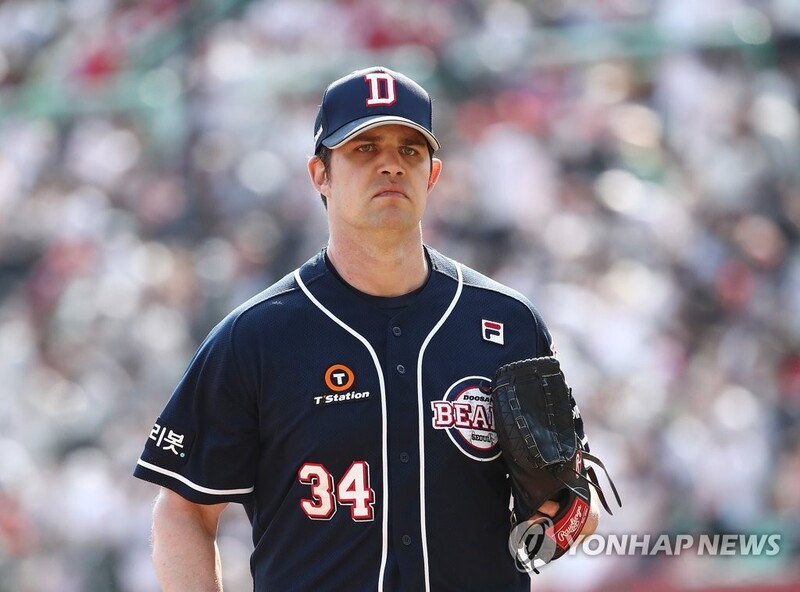 (Yonhap Interview) Doosan Bears' ace Robert Stock not surprised by own success