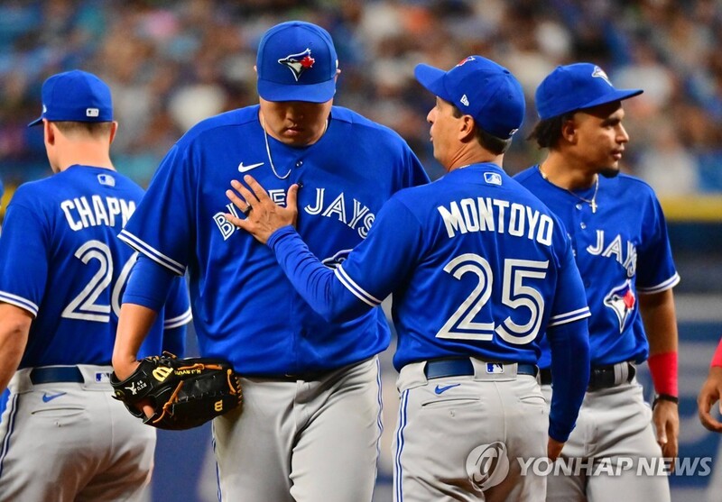 류현진 호평한 외신 "연료 떨어진 듯했는데 무사 복귀"