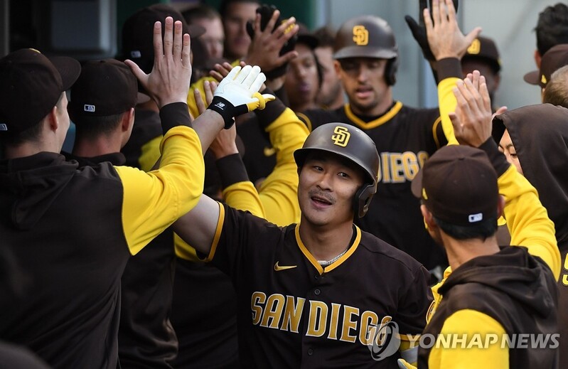 '공격형 유격수' 김하성, 내셔널리그 유격수 OPS '공동 1위'