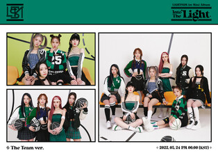 LIGHTSUM's second concept photo for first mini album 'Into The Light'