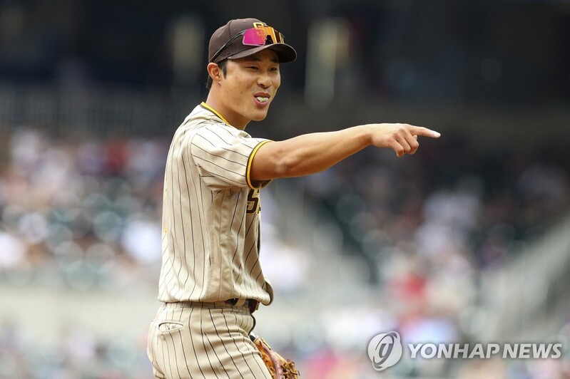Padres' Kim Ha-seong showing improvements at plate in sophomore campaign