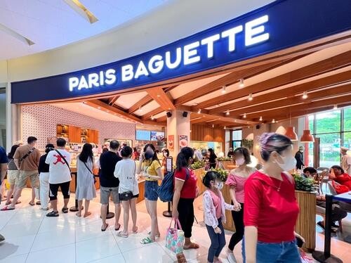 Bakery chain Paris Baguette opens 3 more stores in Indonesia