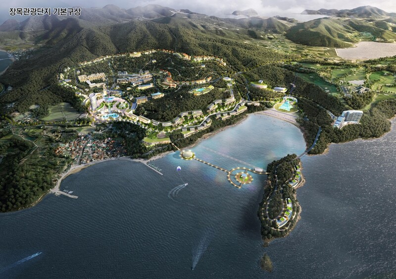 거제 장목관광단지 개발 우선협상대상자에 JMTC컨소시엄 선정