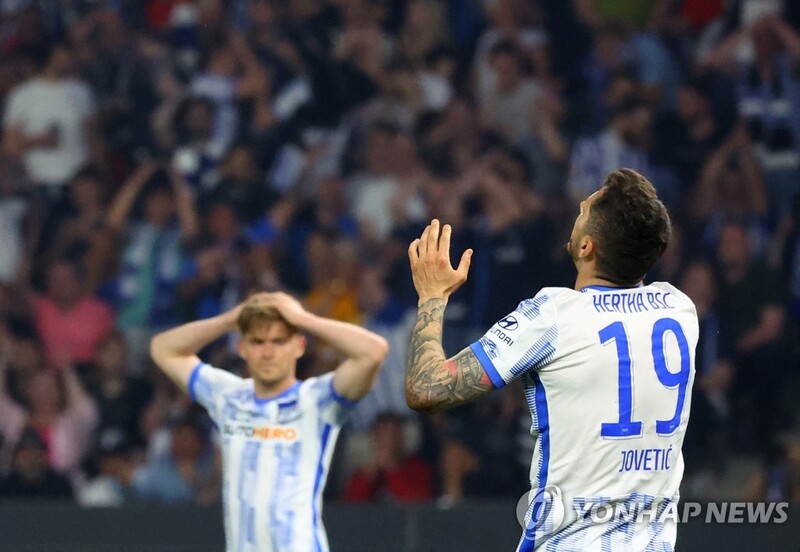 이동준 속한 헤르타 베를린, 강등 위기…승강 PO 1차전 패배