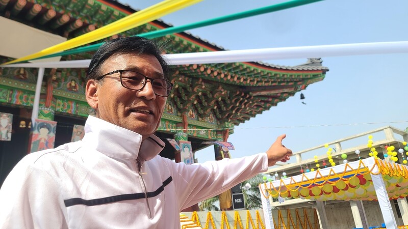 인도 분황사 총감독 "유서쓰고 공사…한국 사람 독하다 했을 것"