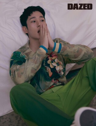 Actor Jung Hae-in’s photoshoot in DAZED KOREA 2022 June issue