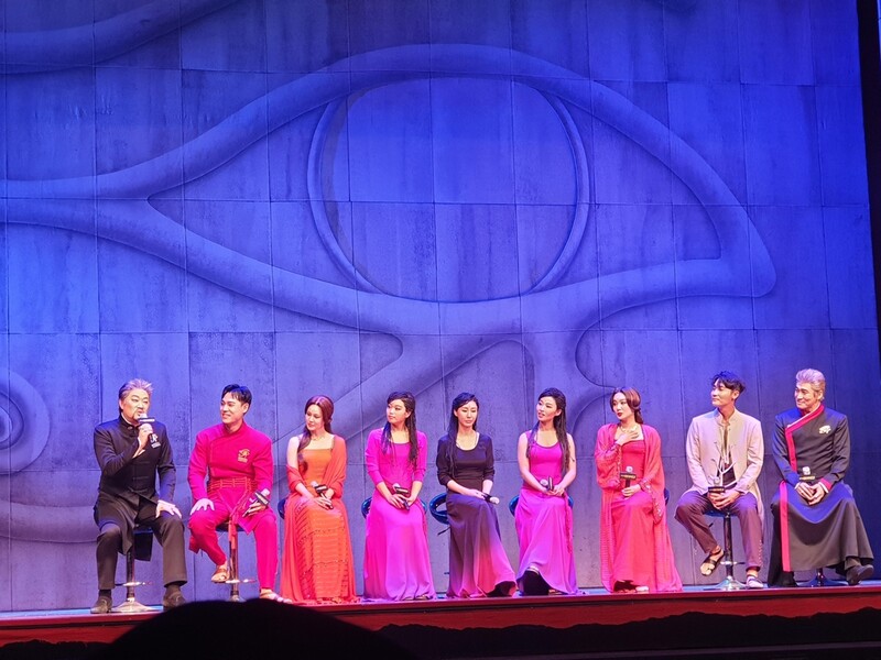 뮤지컬 '아이다' 배우들 "3층까지 들어찬 관객에 눈물 날 뻔"