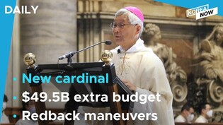 S. Korean archbishop Lazzaro You Heung-sik named new cardinal / Redback armored vehicle maneuvers