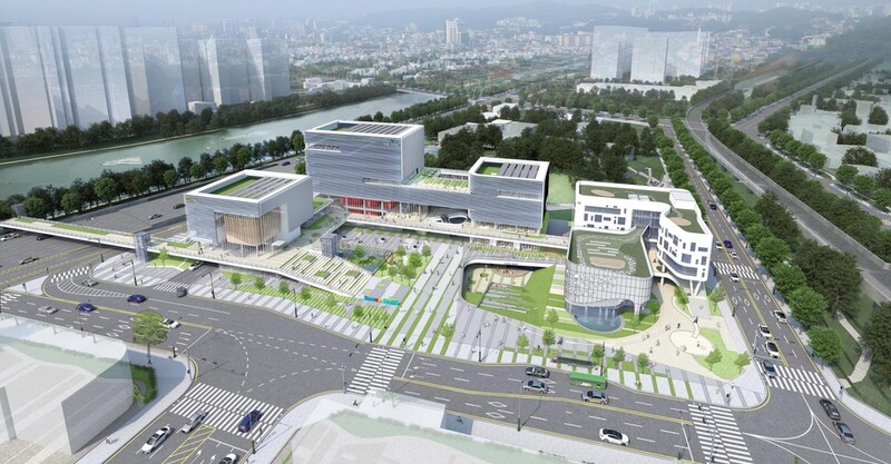 부산 해운대구 신청사 설계공모 당선작 공개