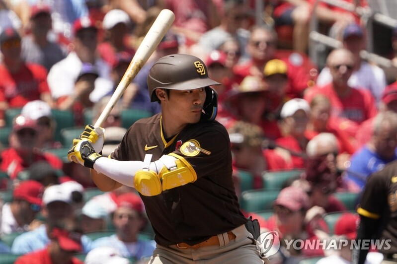 김하성, 세인트루이스전 1안타 1볼넷…3경기 연속 안타