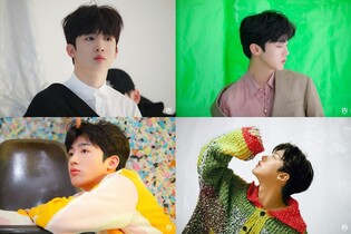 Kim Yo-han's behind cuts for TMRW Magazine drops