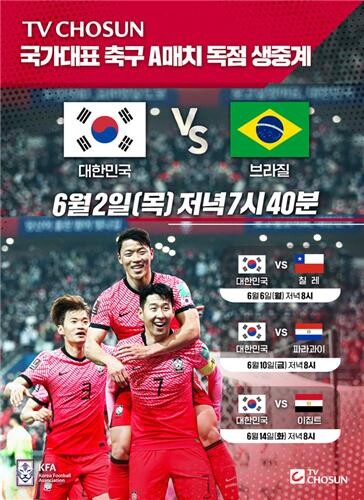 손흥민 대 네이마르…브라질 축구경기 시청률 16.4％