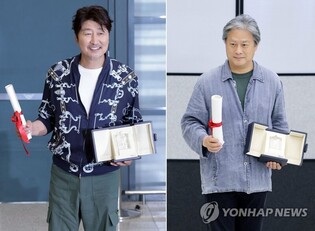 'Men in Cannes' Song Kang-ho·Park Chan-wook's next moves